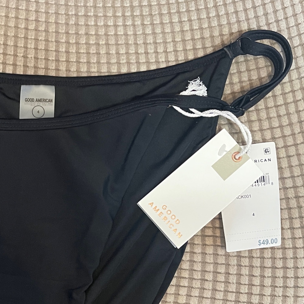 Good American NWT Perfect Fit Adjustable Bikini Bottom